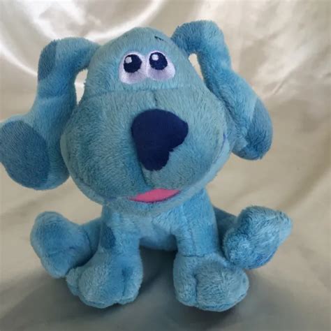 NICKELODEON BLUE’S CLUES & You Blue Dog Plush Stuffed Animal Toy 7” $7.99 - PicClick
