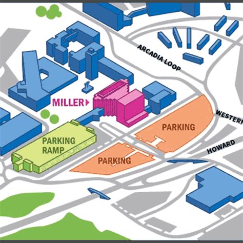 Directions and Parking | Miller Auditorium