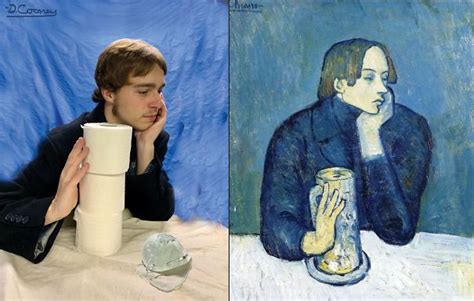 Museum Asks People To Recreate Paintings At Home, Gets 30 New Impressive Photos | Famous artwork ...