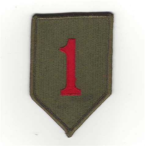 First Infantry Division Shoulder Patch 1st Infantry Division Insignia
