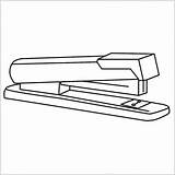 How To Draw A Stapler Step By  10 Easy Phase sketch template