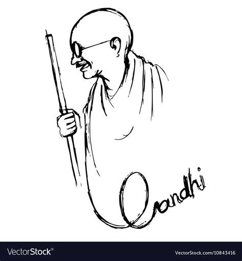 India background for gandhi jayanti Royalty Free Vector