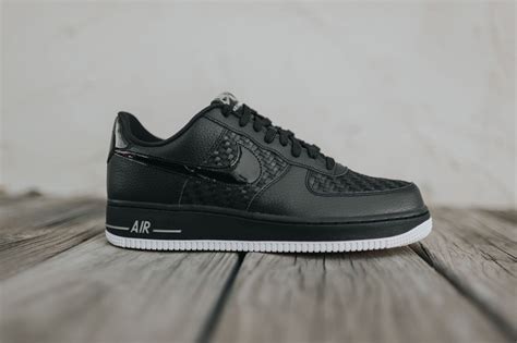 Nike Air Force 1 Low 07 LV8 Black Woven Sneaker | HYPEBEAST