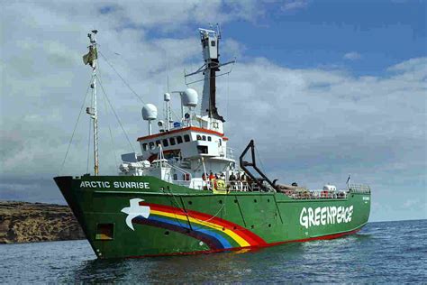 Greenpeace Vessel Is Boarded By Russian Coast Guard : The Two-Way : NPR