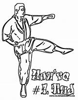 Karate coloring pages Download And Print For Free sketch template