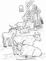 Coloring Pages Of Jesus In The Manger At GetColoringscom  Free sketch template