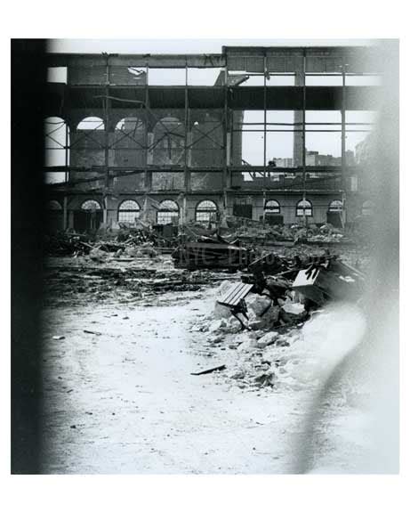 Ebbets Field Demolition - interior view — Old NYC Photos