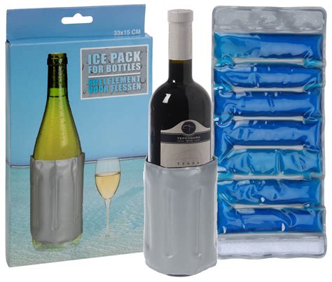 Reusable Flexible Ice Pack Cooler Pack For Camping Travel Picnic Bottle Jacket 8711295745591 | eBay