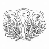 Uterus Coloring Pages sketch template