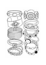 Jewelry Coloring Book  Free Pages sketch template