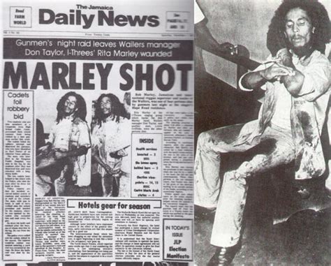 03 DEC 1976 – BOB MARLEY ASSASSINATION ATTEMPT - Reggae In Seattle