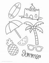 Free Summer Coloring Pages For Kids Adults – Artofit sketch template