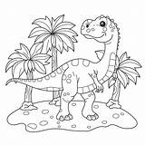 Dinosaur Coloring Pictures For Kids Pages sketch template