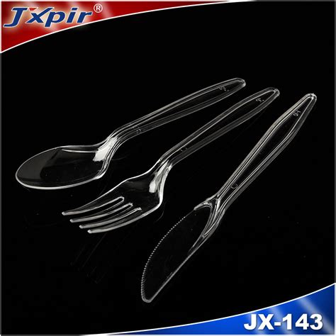 Medium Weight Bulk Disposable Flatware Elegant Plastic Set Plastic Cutlery for Catering Events ...