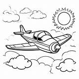 Hand Sketched airplane coloring Page Lulu Pages sketch template