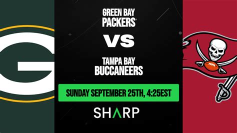 Green Bay Packers vs Tampa Bay Buccaneers Matchup Preview - September 25th, 2022 | Sharp App