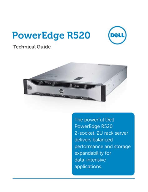 Dell PowerEdge R520 Technical Manual | Manualzz