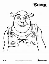 Coloring Ogre Sketch Page sketch template