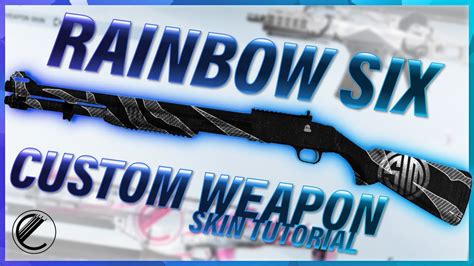 Custom Rainbow Six: Siege Gun Skin Tutorial! - YouTube