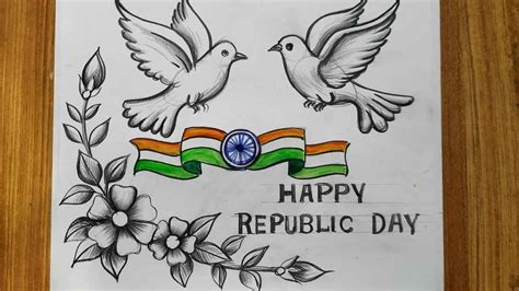 Republic Day Drawing Ideas 2024 For School Students and Kids