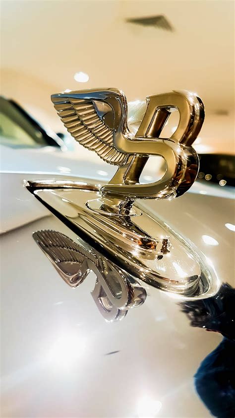 Bentley Golden Logo, emblem, car, luxary car, HD phone wallpaper | Peakpx