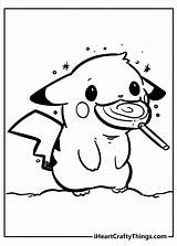 Pikachu Coloring Page Printable sketch template