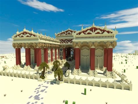 The Desert Temple of Menhir Minecraft Map