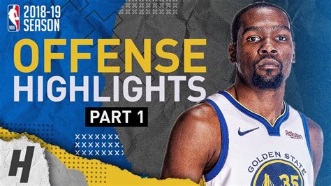 Kevin Durant BEST Offense Highlights from 2018-19 NBA Season! PURE ...