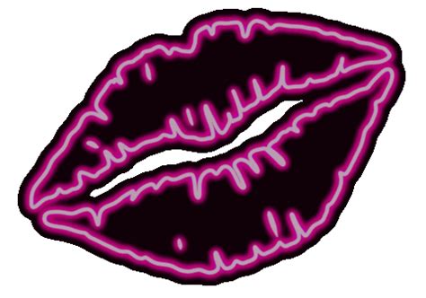 Pink Lipstick Love Sticker by Guided by Light Art for iOS & Android | GIPHY