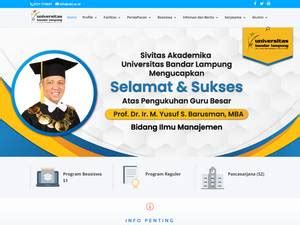 Universitas Bandar Lampung Ranking