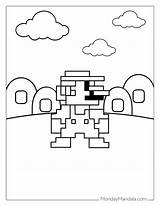 Nintendo Super Mario Brothers Coloring Pages sketch template