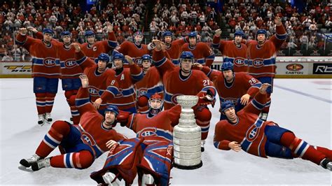 NHL 07 - Montreal Canadiens Win Stanley Cup - YouTube