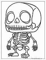 30 Skeleton Coloring Pages Free PDF Printables sketch template