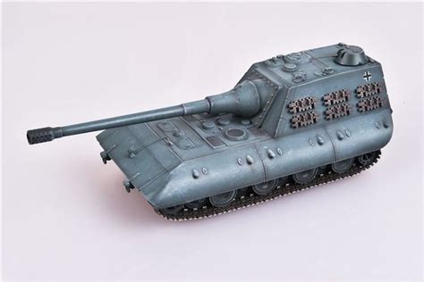 German WWII Jagdpanzer E100 Tank destory with 170mm gun,1946,German Grey · Modelcollect ...