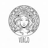Printable Zodiac Coloring Pages sketch template