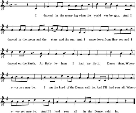 lord of the dance hymn sheet music - Google Search | Hymn sheet music ...