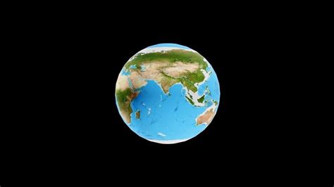 World map globe 3D model | CGTrader