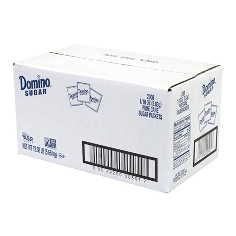 Domino Sugar Packets, 2000 Count - Sweeten Your Coffee, Tea, and More ...