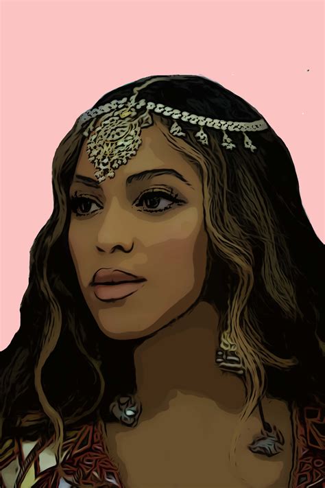 Beyonce fan art illustration digital print poster download | Etsy