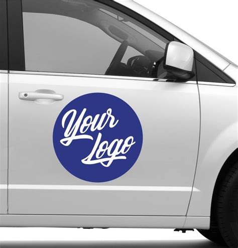 Custom Logo Vehicle Decal, Logo Car Decals, Outdoor Printed Logo ...