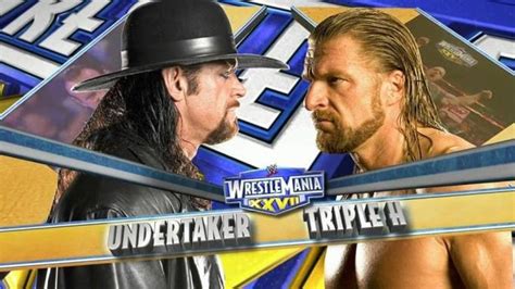 TJR WrestleMania's Greatest Matches: The Undertaker vs. Triple H ...