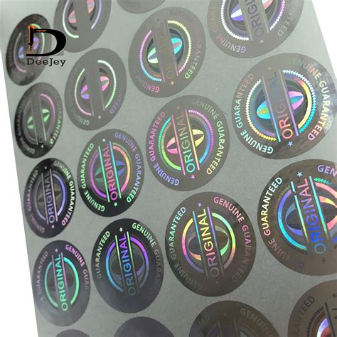 Aliexpress.com : Buy Stock laser 20mm holographic warranty stickers one time use void stickers ...