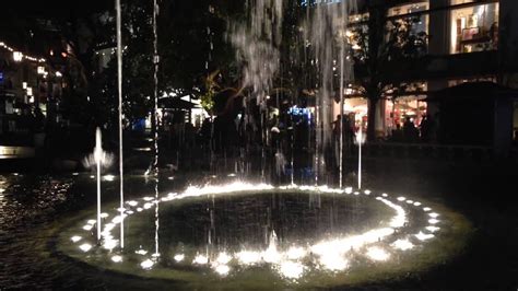 Water Fountain Show at Farmers Market The Grove W Hollywood - YouTube