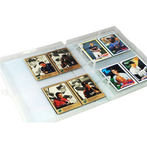 Mini Baseball Trading Card Holder | 200-Card Capacity | UniKeep