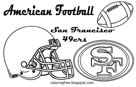 Hello Kitty Sf 49ers Coloring Pages