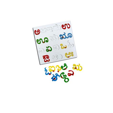 Buy Kidken Kannada Vowels Alphabet Learning Board - SkilloToys.com