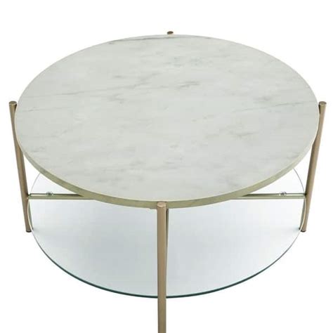 agus: [32+] Round Marble Coffee Table With Gold Legs