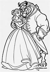 1 Beauty And The Beast Coloring Pages  ColorBliss sketch template