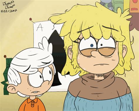 Here you can see a fairly popular Loud House fancharacter with Lincoln ...