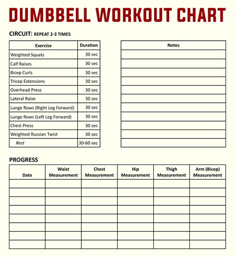 Printable Workout Plans For Home